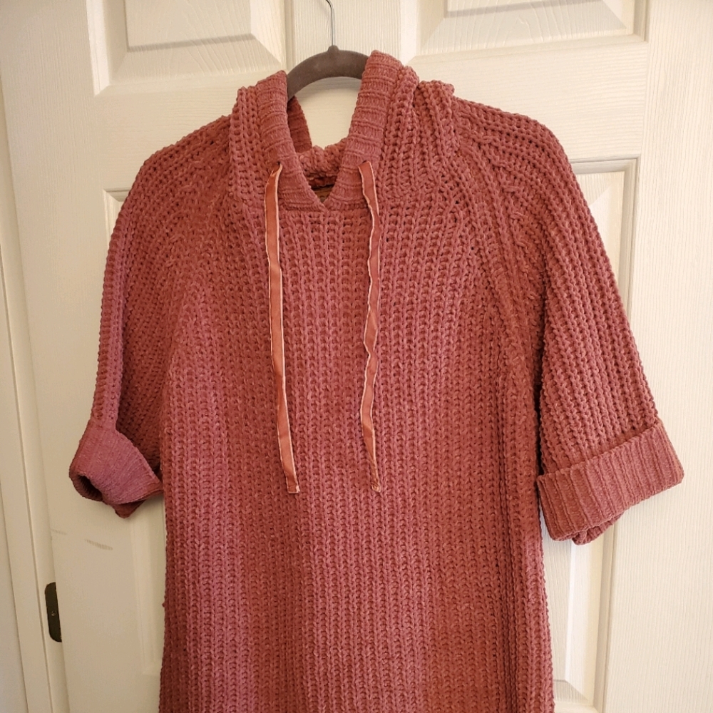 POL BRAND HOODIE TUNIC MEDIUM
